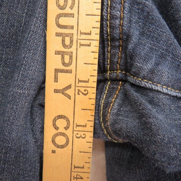 Lane Bryant Jeans Womens Size 26 Average Blue Dark Wash Denim Distinctly Boot - Picture 9 of 10